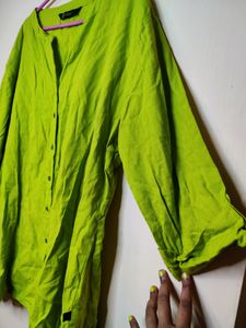 Green Shirt Type Kurti