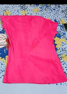 Hot Pink Girls Tshirt