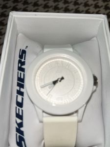 Skechers White Watch 100% Original