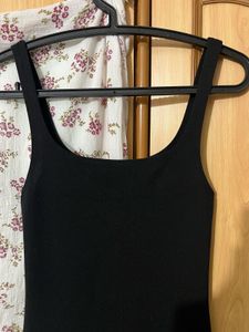 Black Bodycon Dress-S