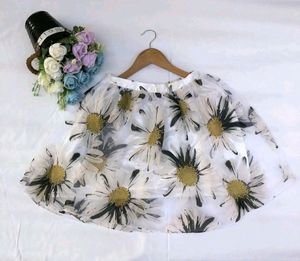 Floral Mini Skirt