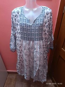 (Donation) Xxl Print Kurta