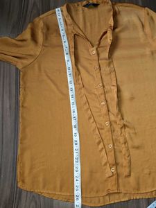Max Gold Top Artificial Silk Or Polister