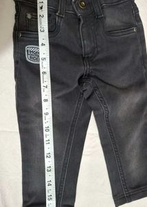 Boy&#39;s Grey &#39;Racing Rider&#39; Jeans