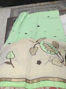 chanderi cotton saree