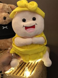 Cute Yellow Plush Doll