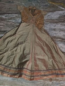 Khaki Gown.