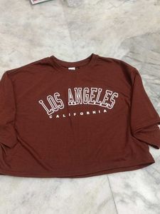 Brown Los Angeles Tee