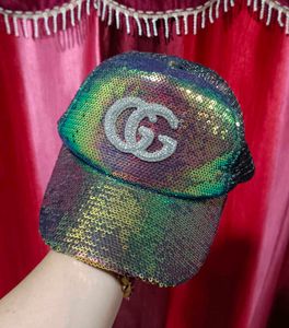 Sequin Cap