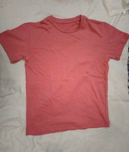 Peachish pink T-Shirt
