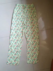 Pink Floral Print Lounge Pants
