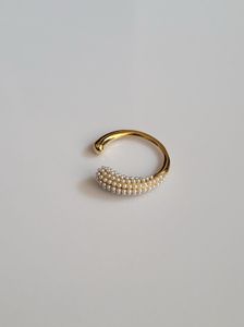 Pearly Ring Adjustable Anti-tarnish