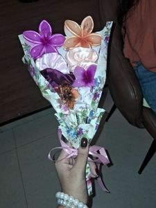 Handmade hair clip Bouquet