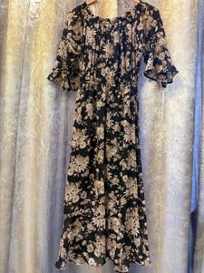 Floral Print Maxi Dress