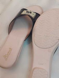 Bellissa Embellished Bow Slides