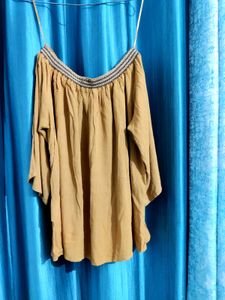 Mustard top for women and girls ✨