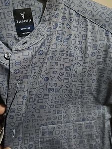 Men&#39;s Patterned Long Sleeve Shirt