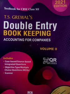 T.S. Grewal's Double Entry Book Keeping Vol II
