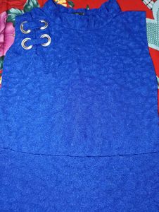 Net Dress (Navy Blue)