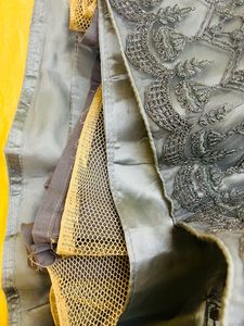 Grey Readymade Lehenga