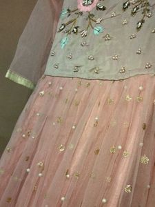Pink Embellished Gown