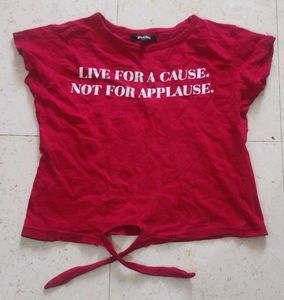 zudio crop top xs size
