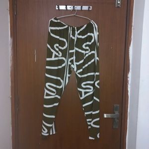 Abstract Print Tunic Co Ord Set