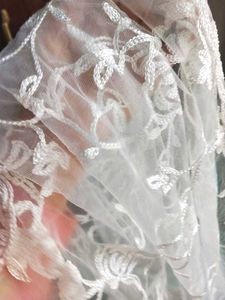 Embroidered Net Dupatta