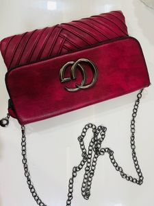 Red Sling Bag