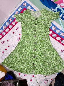 A- Line Waist Fit Dress