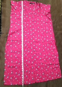 Pink Printed Kurta