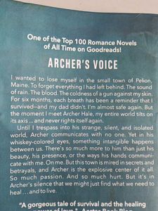 ARCHER&#39;S VOICE~ MIA SHERIDAN