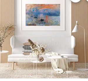 Monet's Sunrise Painting