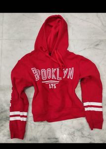 Red Brooklyn Hoodie &amp; Sweatpants Set