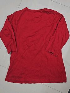 Selling Red Top Used Twice To Thrice