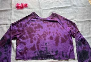 Tie-dye Cropped Top