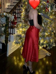 Satin Flare Maxi Skirt