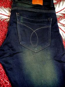 Newly dark blackish blue Denim Jeans