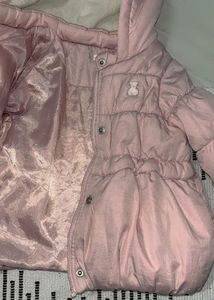 Pink Puffer Jacket