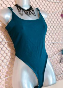 Size M/L🎁Buy 2 Get 1 Free 🎁Teal One Piece Top