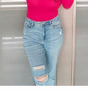 Distressed Jeans