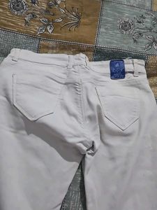 White Denim Skinny Jeans
