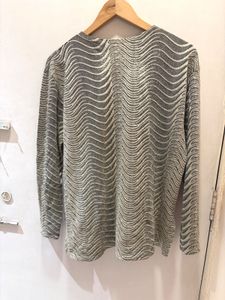 Beautiful Wavy Pattern Imported Top