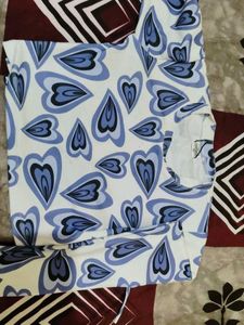 Heart Print Top