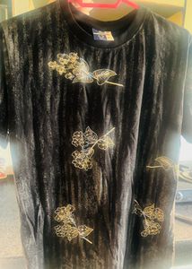 Vintage Floral Print T-Shirt