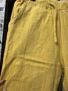 Mustard Trouser For Women
