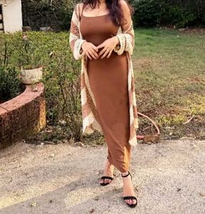 Brown Maxi Dress