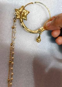 Gold &amp; Pearl Bridal Nath