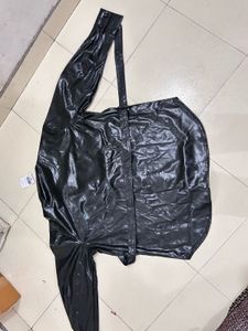 Stylish Black  Leather Jacket woman