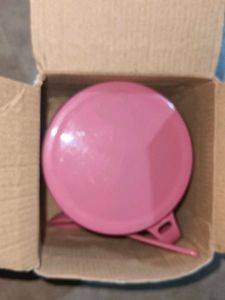 stainless steel, plastic soup bowl with lid &amp;spoon